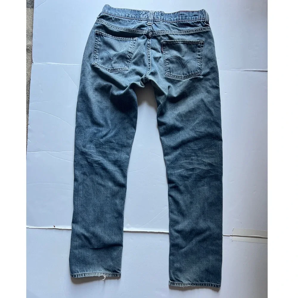 Levis 511 Skinny Jeans Mens 32x32 Medium Wash Blue Denim Stretch 05511-4406